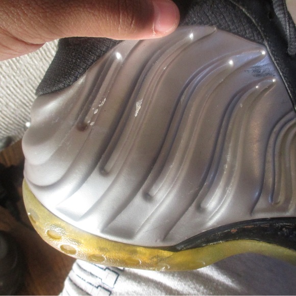 Nike air foamposite one pewter size 9 - Picture 8 of 12